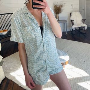 Leopard Pajama Set